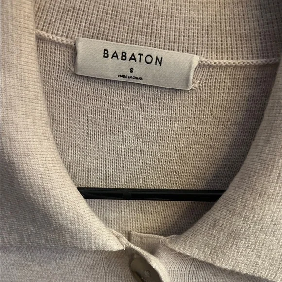Aritzia Babaton Society Sweater, Size S, Matte Pearl - Picture 6 of 8